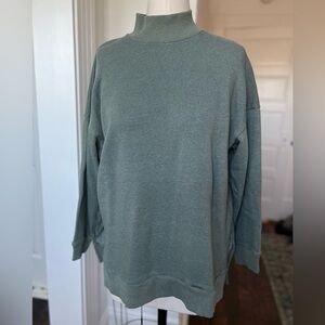American Eagle mock neck sweatshirt